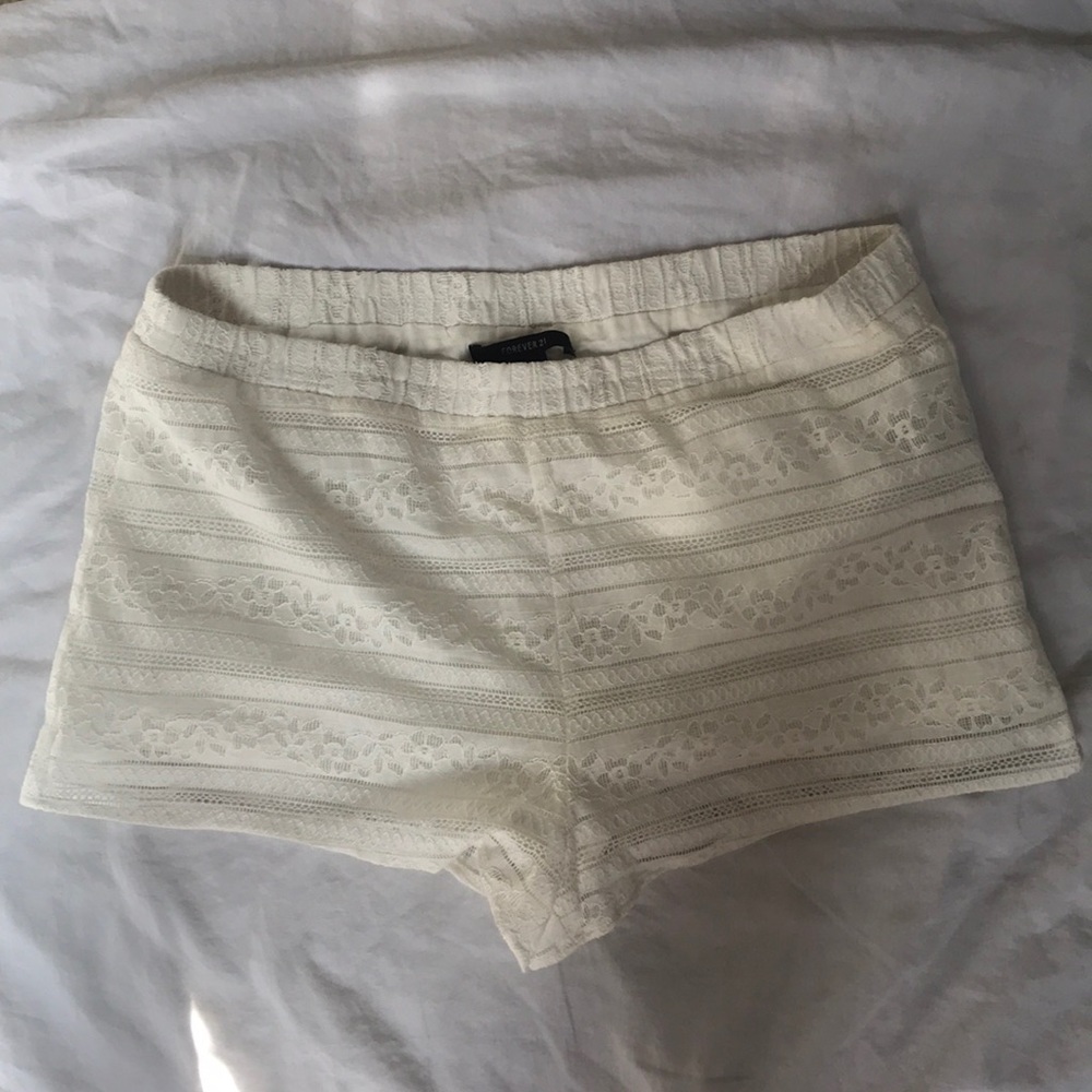 Cute White Shorts